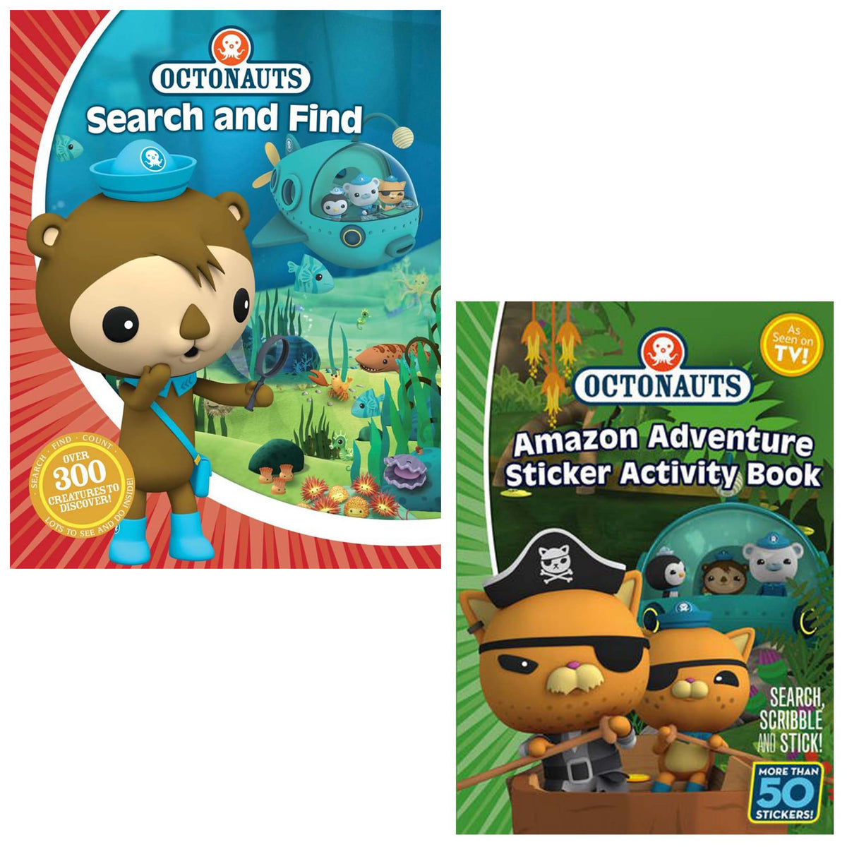 Octonauts Collection Children's 2 Books Set - Ages 2 years and up - Pa ...