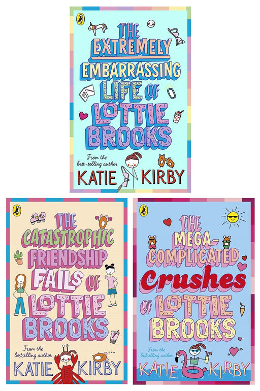 Lottie Brooks Series 3 Books Collection Set By Katie Kirby - Ages 9-12 - Paperback 9-14 Puffin