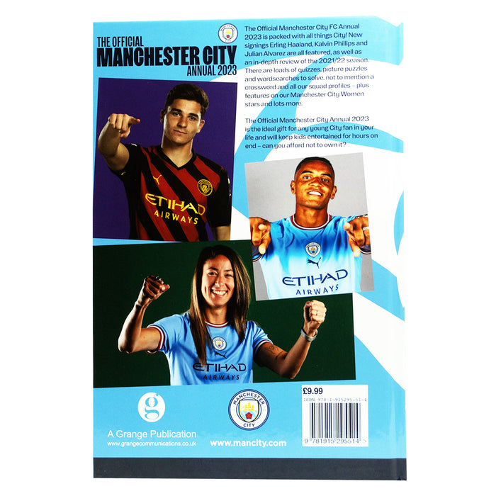 The Official Manchester City Annual 2023 By David Clayton - Non-Fiction - Hardback Non-Fiction Grange Communications Ltd