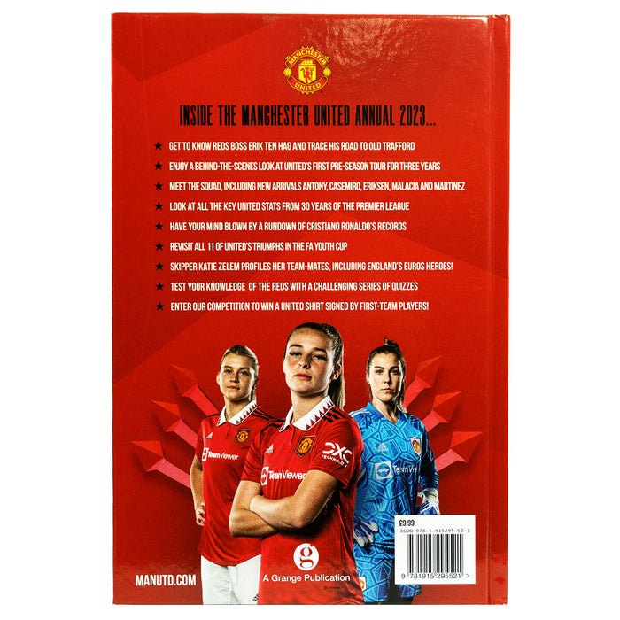 The Official Manchester United Annual 2023 By Steve Bartram - Non-Fiction - Hardback Non-Fiction Grange Communications Ltd