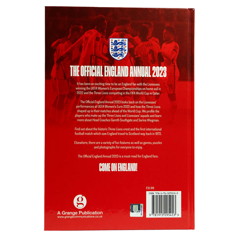 The Official England FA Annual 2023 By Andy Greeves - Non-Fiction - Hardback Non-Fiction Grange Communications Ltd