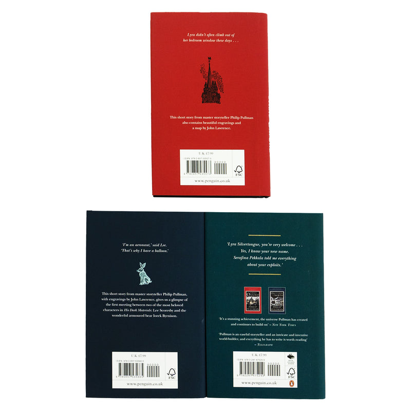 His Dark Materials Novellas by Philip Pullman 3 Books Collection Set - Ages 12-17 - Hardback Young Adult Doubleday/Penguin