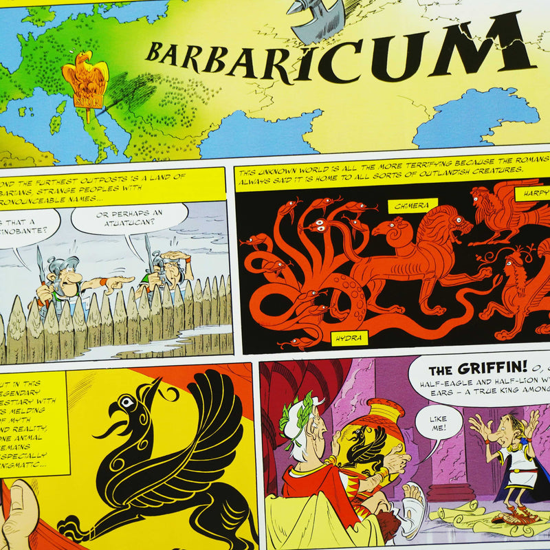 Asterix by Goscinny & Uderzo: Books 36-39 Collection Set - Ages 6-11 - Paperback 7-9 Sphere