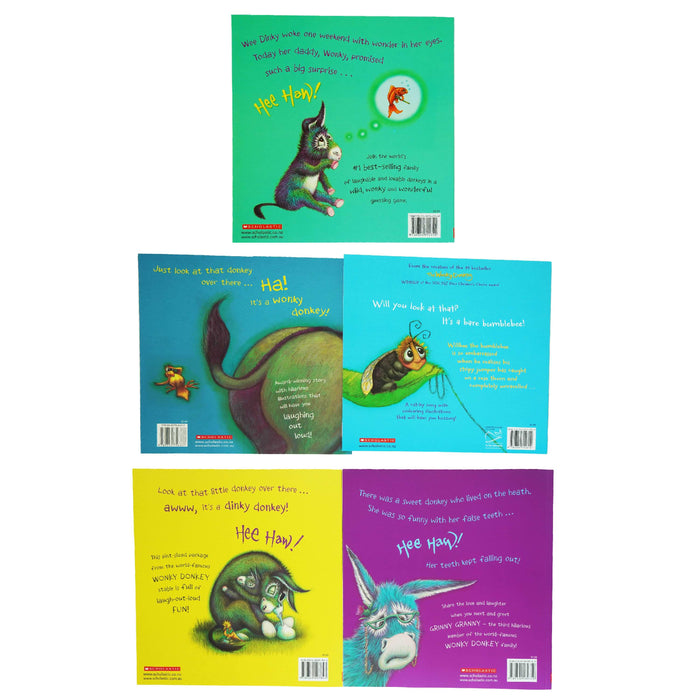 The Wonky Donkey by Craig Smith 5 Books Collection Set - Ages 2-6 - Paperback 0-5 Scholastic
