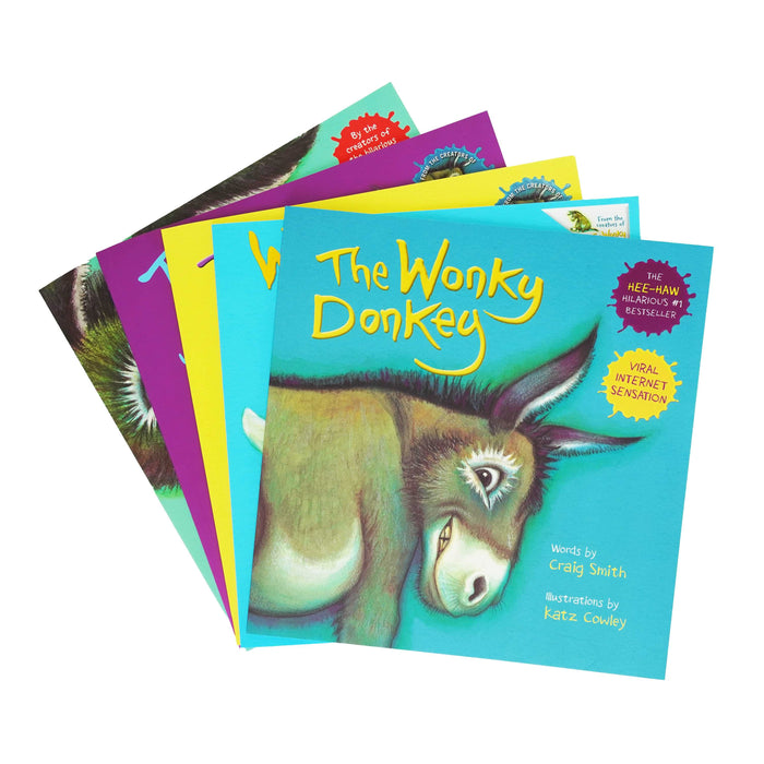 The Wonky Donkey by Craig Smith 5 Books Collection Set - Ages 2-6 - Paperback 0-5 Scholastic