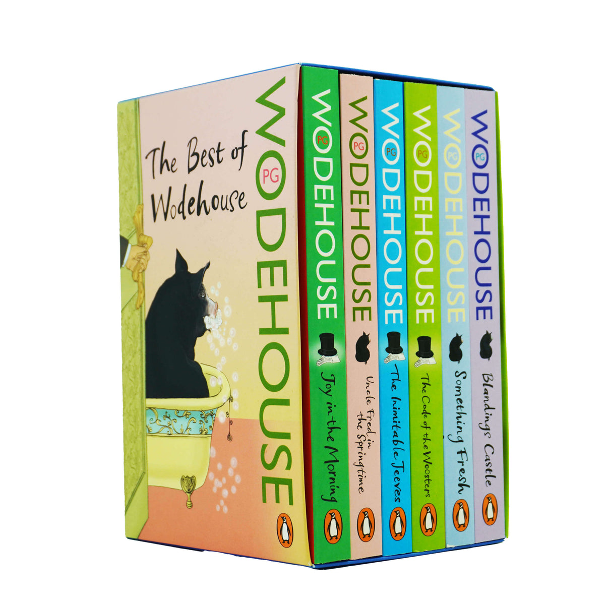 The Best of Wodehouse Collection 6 Books Set By P.G. Wodehouse Ficti