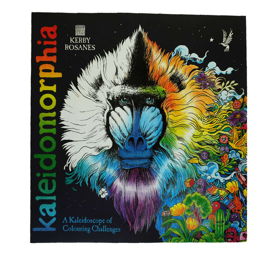 Kaleidomorphia By Kerby Rosanes: A Kaleidoscope of Colouring Challenges - Ages 8 years and up - Paperback 7-9 LOM ART
