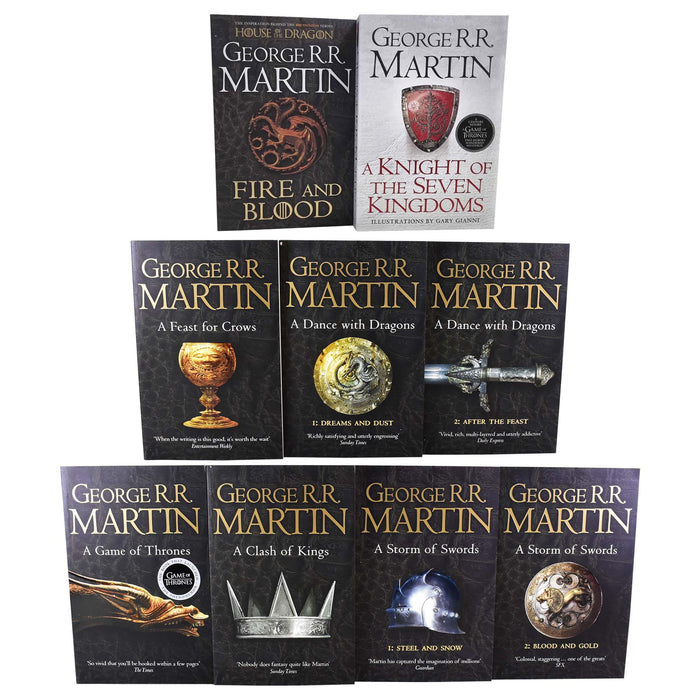 House of the Dragon by George RR Martin - 9 Book Set — Books2Door