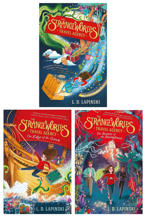 Strangeworlds Travel Agency Collection 3 Books Set By L.D. Lapinski - Ages 8-12 - Paperback 9-14 Orion Children's Books