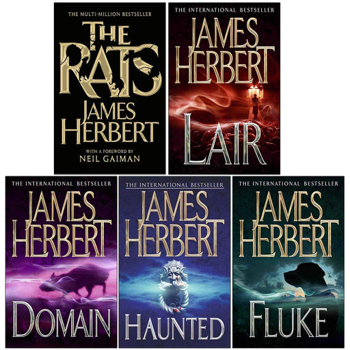 James Herbert Collection 5 Books Set - Ages 18 years and up - Paperback Fiction Pan