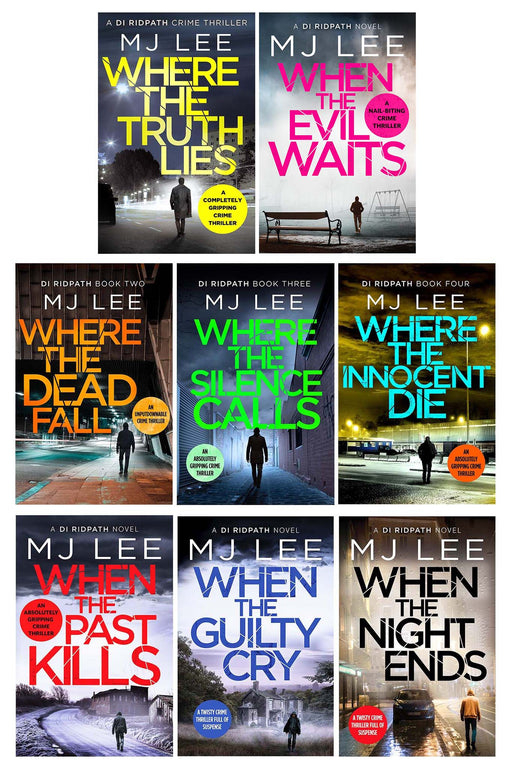 DI Ridpath Crime Thriller Series Collection By M J Lee 8 Books Set - Fiction - Paperback Fiction Canelo