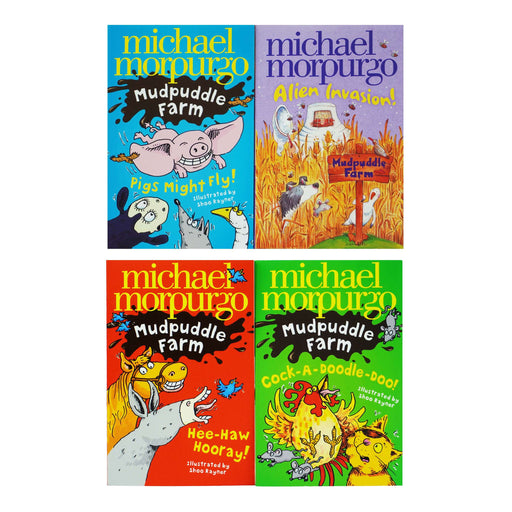 Mudpuddle Farm Collection By Michael Morpurgo 4 Books Set - Ages 5 years and up - Paperback 5-7 HarperCollins Publishers