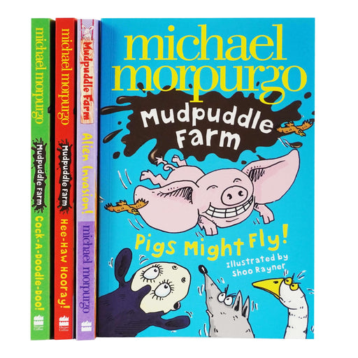 Mudpuddle Farm Collection By Michael Morpurgo 4 Books Set - Ages 5 years and up - Paperback 5-7 HarperCollins Publishers