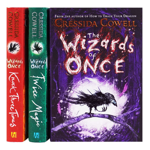 The Wizards of Once Series By Cressida Cowell 3 Books Collection Set - Ages 8-11 - Hardback 9-14 Hodder