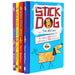 Stick Dog Series By Tom Watson 4 Books Collection Set - Ages 6-11 - Paperback 7-9 HarperCollins Publishers