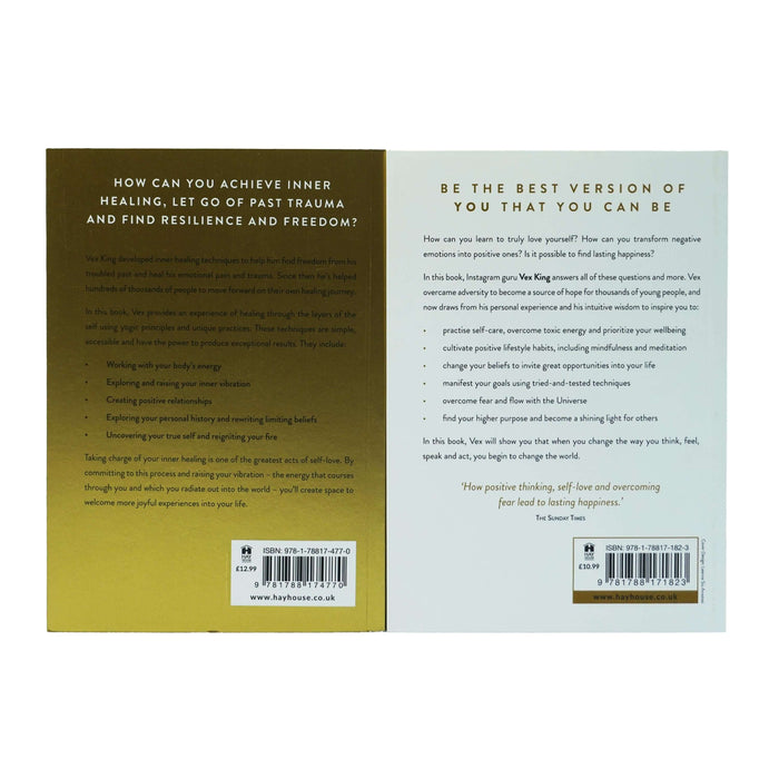 Vex King 2 Books Set (Good Vibes, Good Life/Healing Is the New High