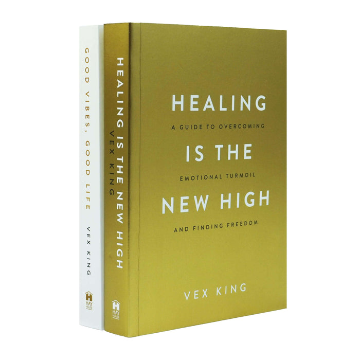 Vex King 2 Books Set (Good Vibes, Good Life/Healing Is the New High