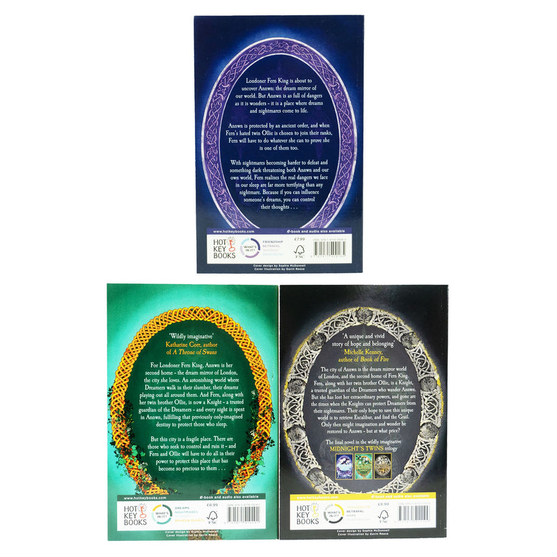 City of Nightmares Series By Holly Race 3 Books Collection Set - Ages 14-18 - Paperback Young Adult Hot Key Books