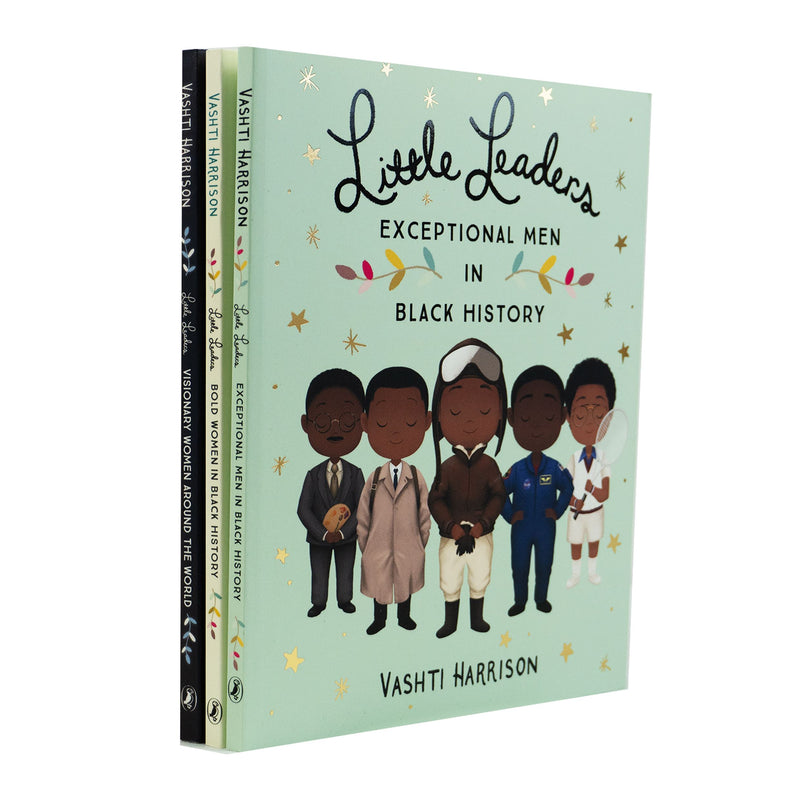 Little Leaders Series By Vashti Harrison 3 Books Collection Set - Ages 3 years and up - Paperback 5-7 Penguin