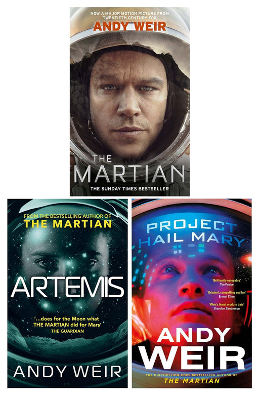Andy Weir Collection 3 Books Set - Fiction - Paperback Books2Door
