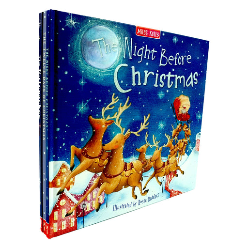 The Christmas Collection 3 Books Set By Miles Kelly Publishing - Ages 3+ Years - Hardback 0-5 Miles Kelly Publishing Ltd