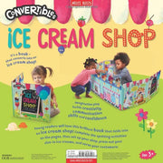 Convertible Ice Cream Shop - Great Value Sit In Ice Cream Shop, Interactive Playmat & Fun Storybook By Rosie Neave - Ages 2+ - Board Book 0-5 Miles Kelly Publishing Ltd