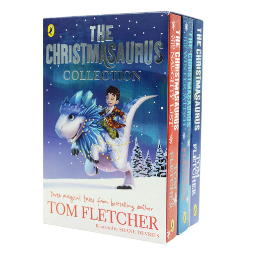 The Christmasaurus Collection By Tom Fletcher 3 Books Box Set - Ages 6-14 - Paperback 7-9 Penguin