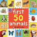 First 50 Animals (Lift The Flap Tab) By Roger Priddy - Ages 2-4 - Board book 0-5 Priddy Books
