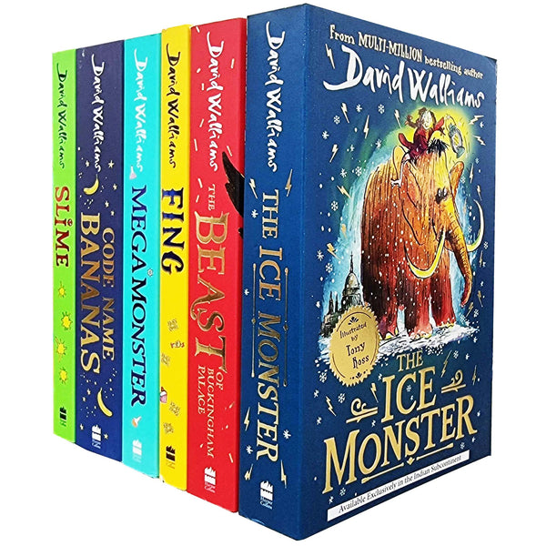 David Walliams Collection 6 Books Set - Ages 7-11 - Paperback