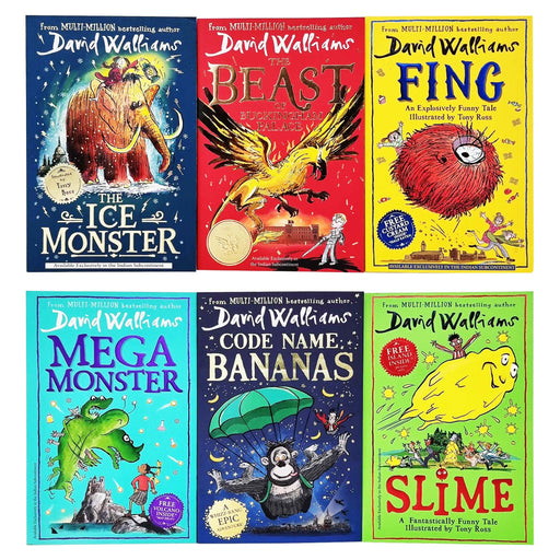 David Walliams Collection 6 Books Set - Ages 7-11 - Paperback 7-9 HarperCollins Publishers