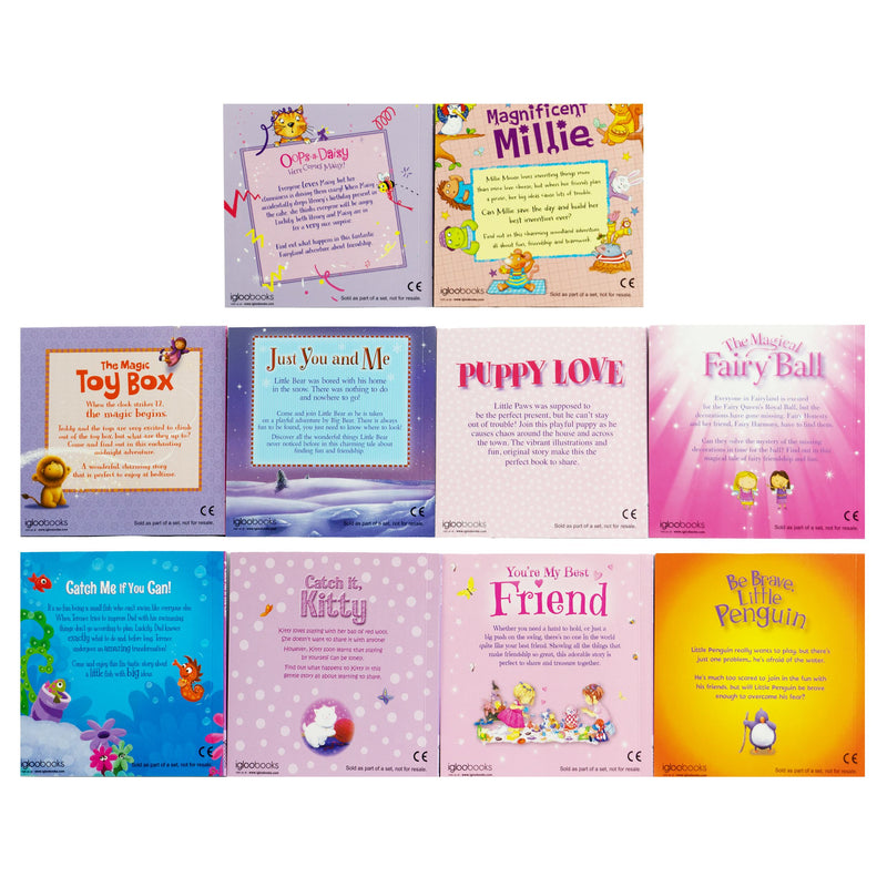 My Box of Beautiful Stories (My Little Library of Stories For Girls) 10 Books Collection Box Set - Ages 3+ - Paperback 0-5 Igloo Books