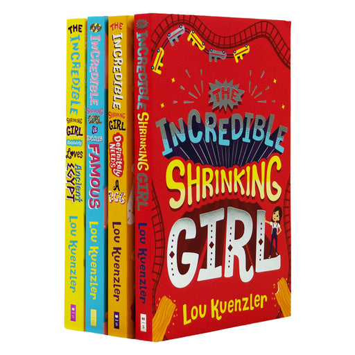 Incredible Shrinking Girl Collection 4 Books Set By Lou Kuenzler - Ages 7-9 - Paperback 7-9 Scholastic