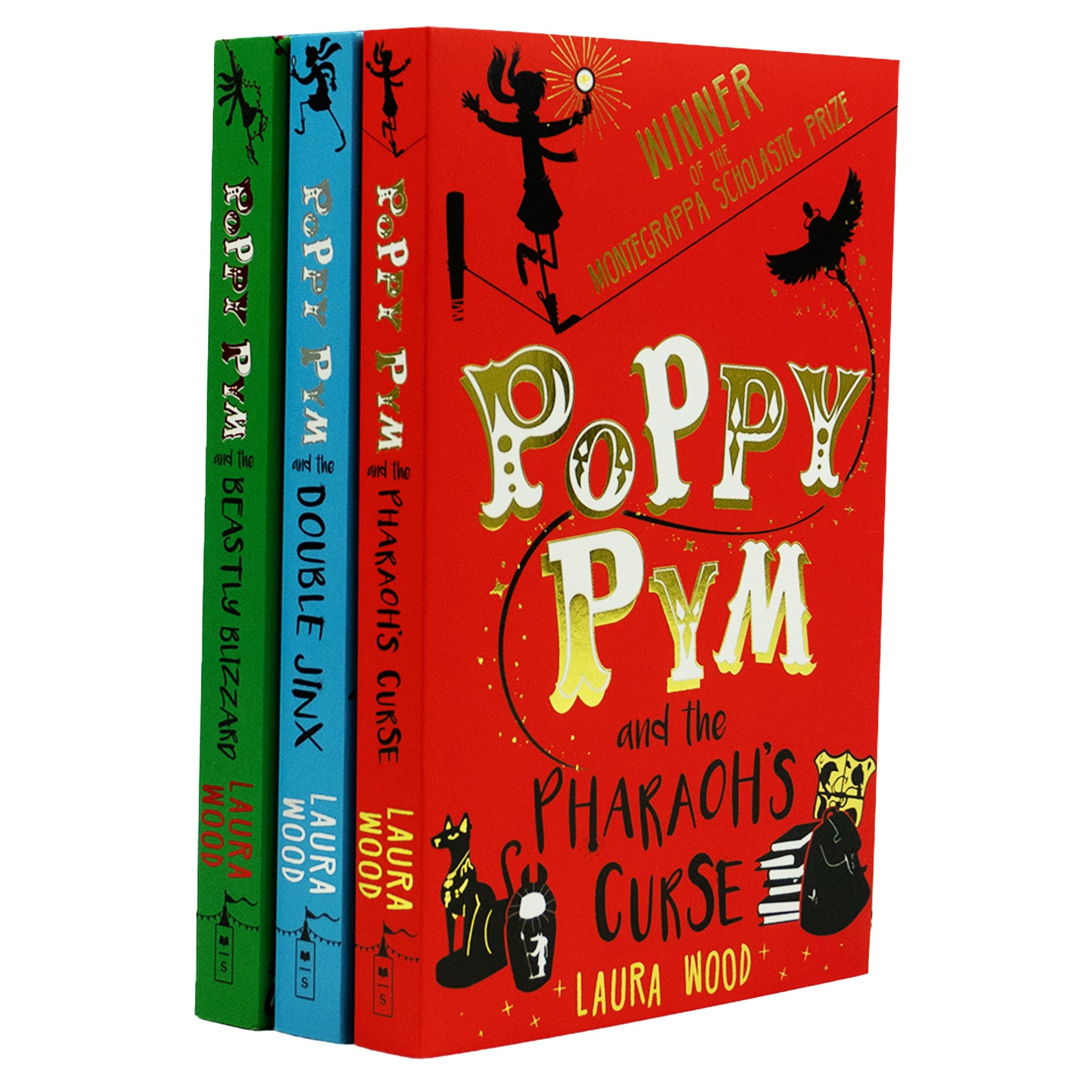 Poppy Pym Collection By Laura Wood 3 Books Set - Ages 8-12 - Paperback ...
