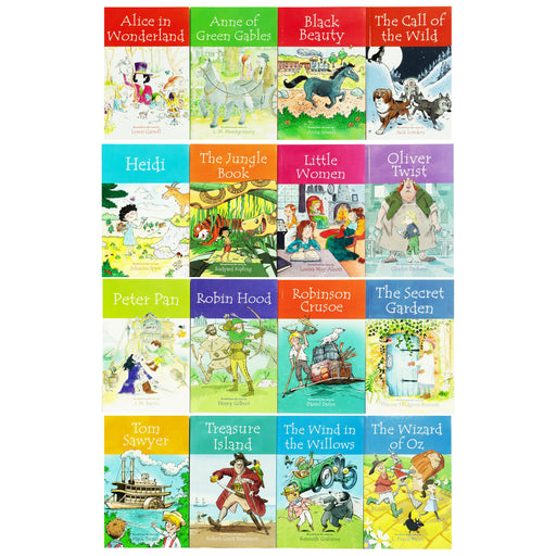 The Children's Classics Collection 16 Books Set - Ages 6-10 - Paperback 7-9 Arcturus Publishing Ltd