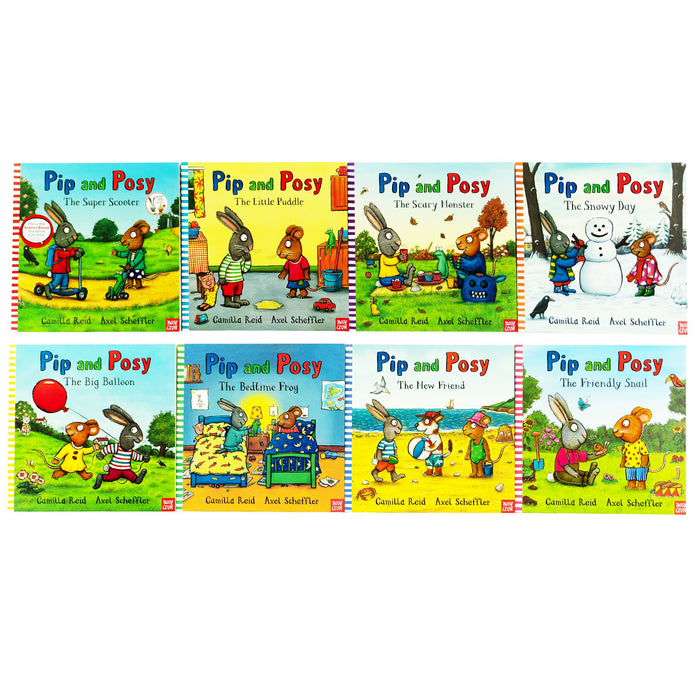 Pip and Posy by Axel Scheffler & Camilla Reid 8 Books Collection Set - Ages 2+ - Paperback 0-5 Nosy Crow Ltd