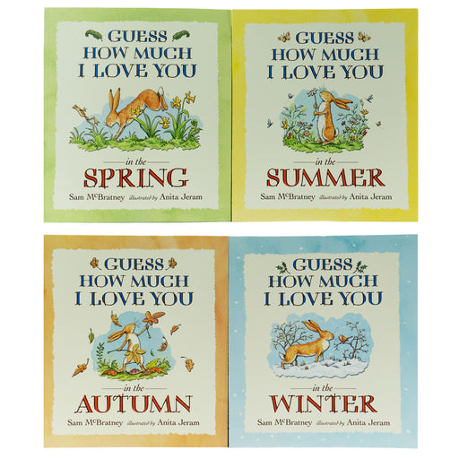Guess How Much I Love You Series By Sam McBratney 4 Books Collection Set - Ages 3-5 - Paperback 0-5 Walker Books Ltd