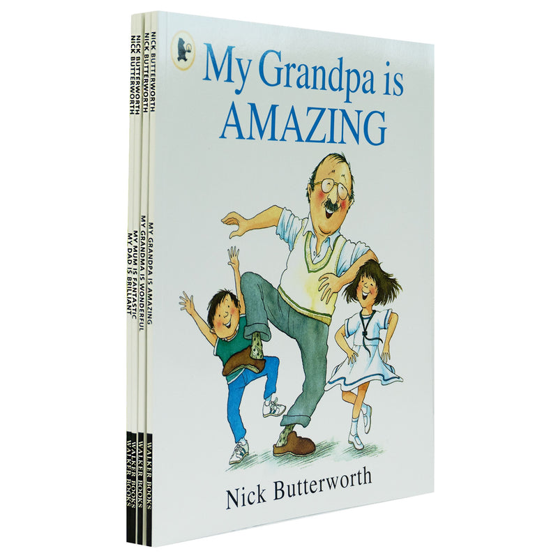 My Family Is... Series By Nick Butterworth 4 Books Collection Set - Ages 2 years and up - Paperback 0-5 Walker Books Ltd