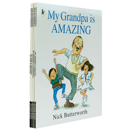 My Family Is... Series By Nick Butterworth 4 Books Collection Set - Ages 2 years and up - Paperback 0-5 Walker Books Ltd