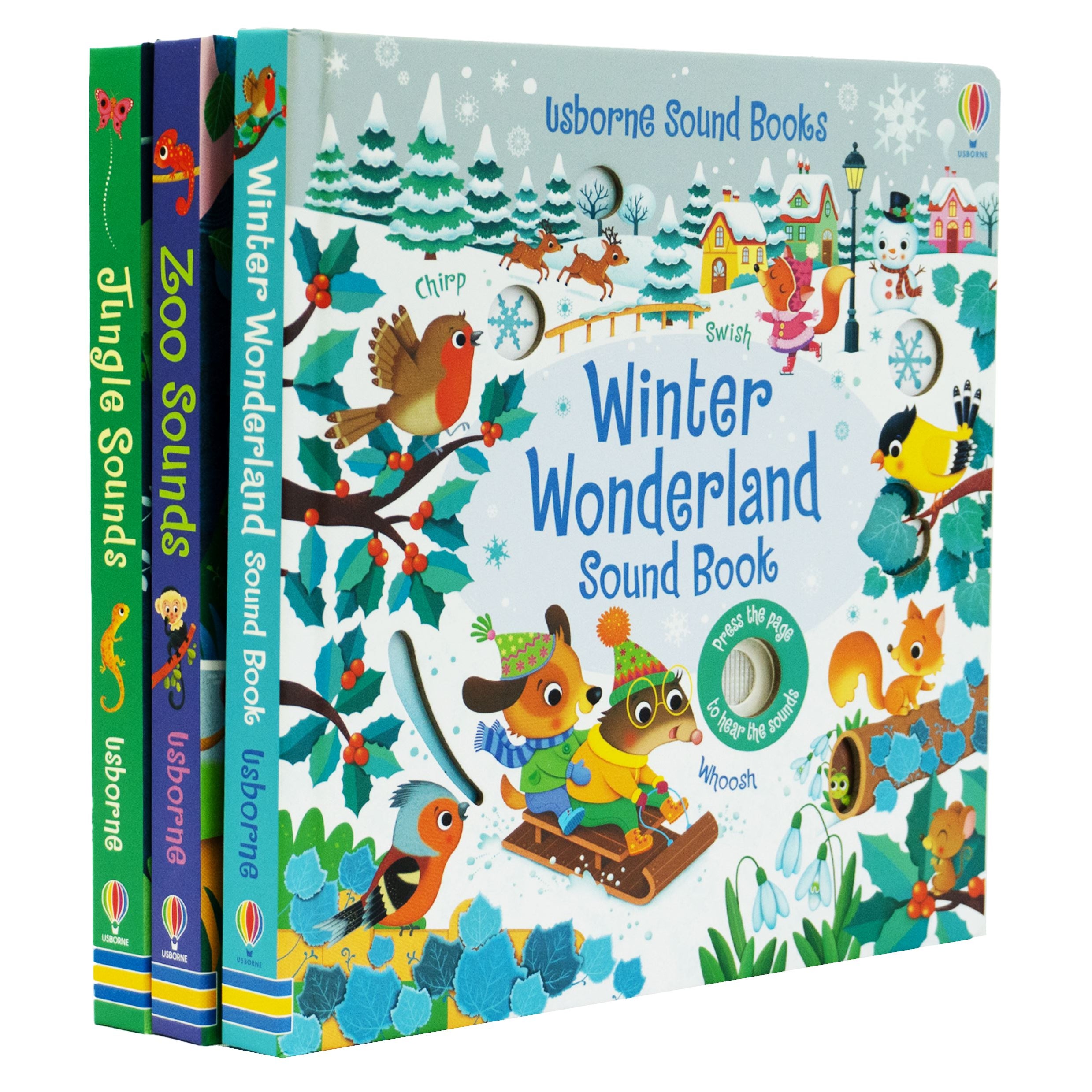 Usborne Sound Books by Sam Taplin 3 Books Collection Set Ages 2+ B