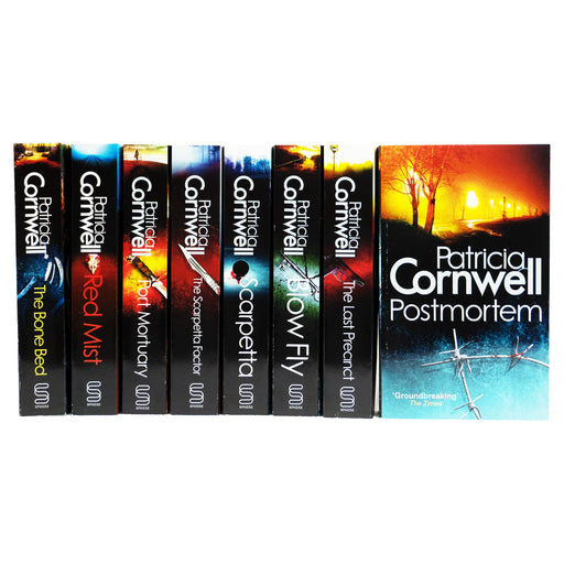 Kay Scarpetta Series By Patricia Cornwell 8 Books Collection Set - Fiction - Paperback Fiction Sphere