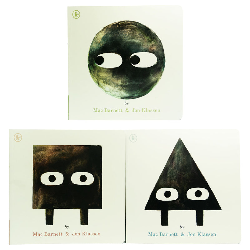Shape Trilogy by Mac Barnett & Jon Klassen 3 Books Collection Set - Ages 3-7 - Paperback 0-5 Walker Books Ltd