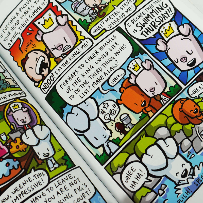 Bunny vs Monkey Collection By Jamie Smart 5 Books Set - Ages 7-9 - Paperback 7-9 David Fickling Books