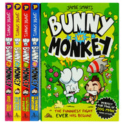 Bunny vs Monkey Collection By Jamie Smart 5 Books Set - Ages 7-9 - Paperback 7-9 David Fickling Books