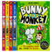 Bunny vs Monkey Collection By Jamie Smart 5 Books Set - Ages 7-9 - Paperback 7-9 David Fickling Books