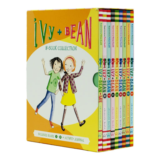 Ivy and Bean Collection By Annie Barrows 8 Books Set with Activity Journal - Ages 6-12 - Paperback 7-9 Chronicle Books