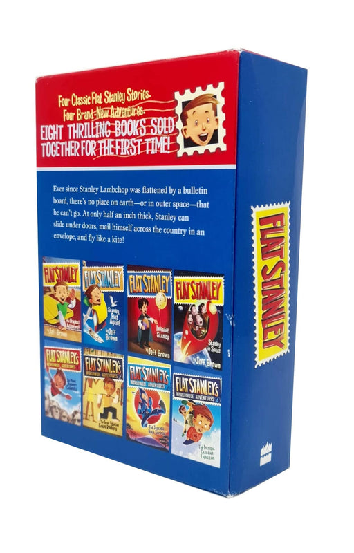 The Flat Stanley Adventure By Jeff Brown 8 Books Collection Box Set - Ages 7-10 - Paperback 7-9 HarperCollins Publishers