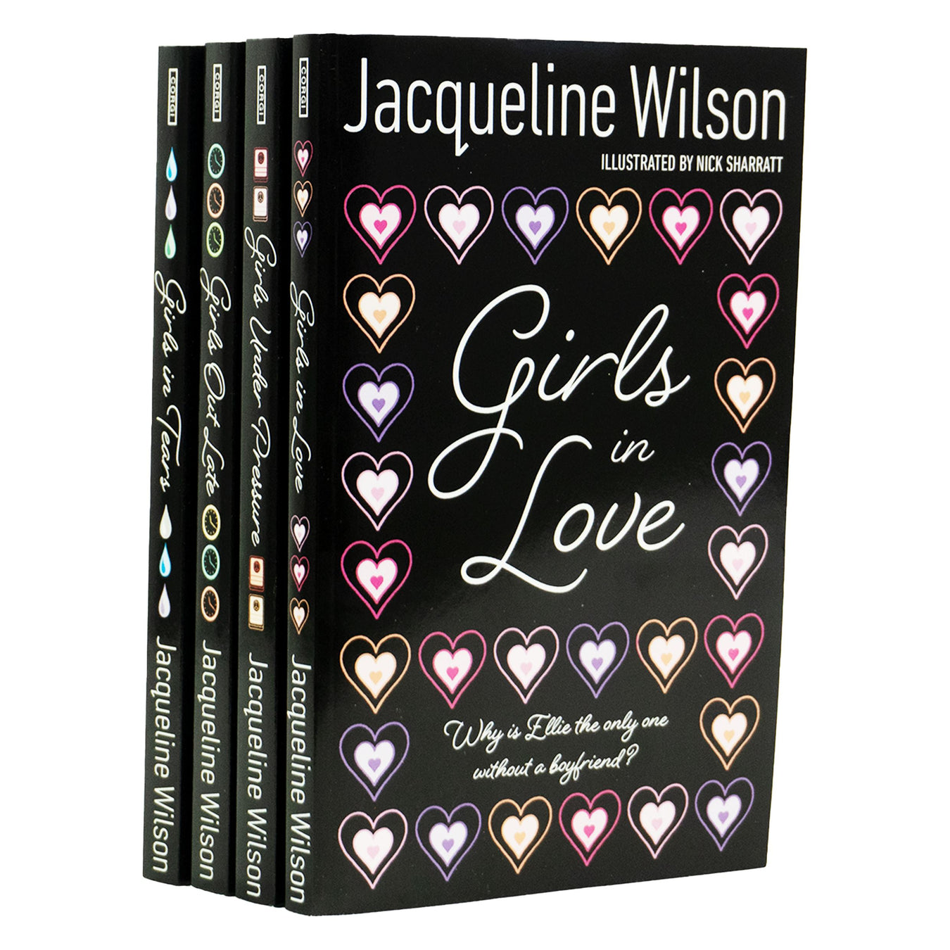 Girls Series By Jacqueline Wilson 4 Books Collection Set - Ages 12-17 - Paperback Young Adult Corgi Books