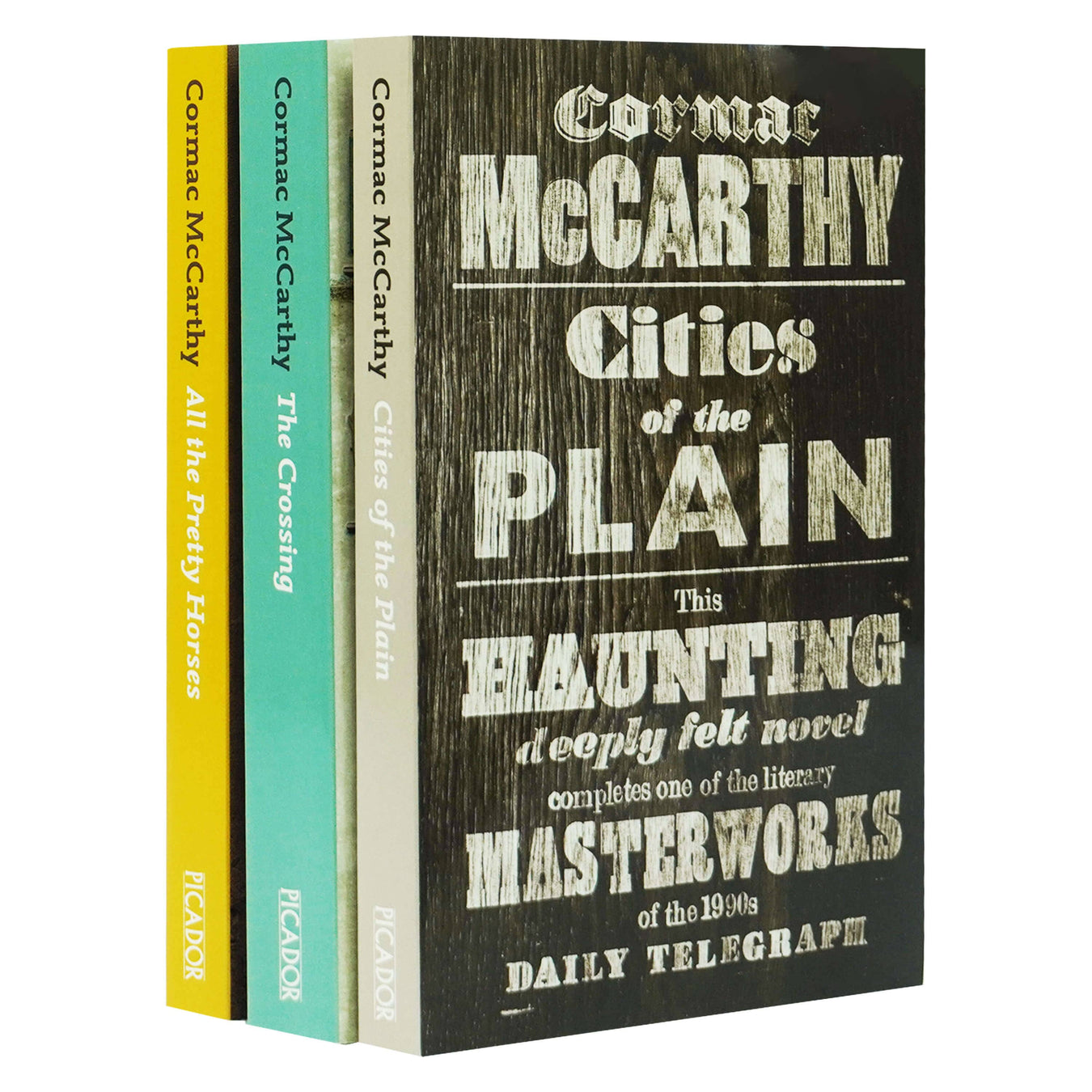 The Border Trilogy Series by Cormac McCarthy: 3 Books Collection Set - Ages 18+ - Paperback Fiction Picador