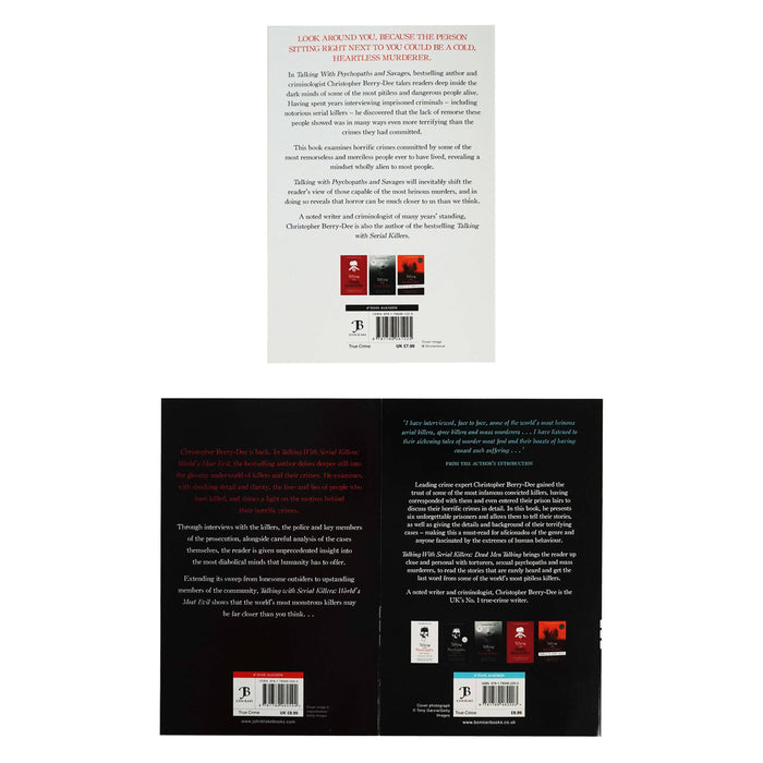 Christopher Berry-Dee Collection 3 Books Set - Non Fiction - Paperback Non-Fiction John Blake Publishing Ltd