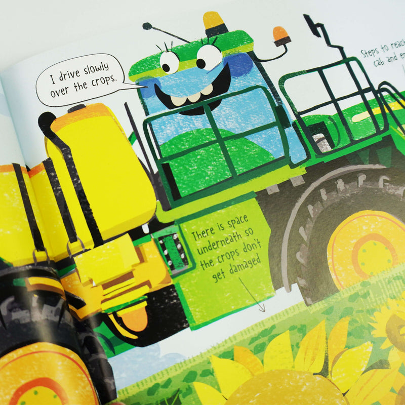 Busy Machines! 8 Books Collection Box Set by Miles Kelly - Ages 3+ - Paperback 0-5 Miles Kelly Publishing Ltd